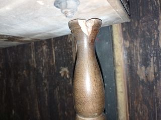 Carrito camarera antiguo . de madera