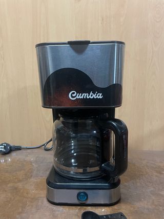 Cafetera Cumbia con jarra de cristal