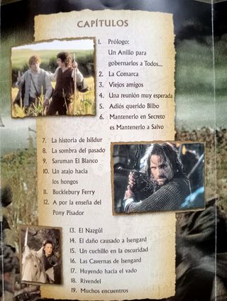 DVD VIDEO El SEÑOR de los ANILLOS