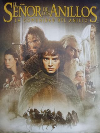 DVD VIDEO El SEÑOR de los ANILLOS