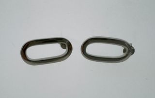 PENDIENTES DE PLATA - PRIMERA LEY 925ML