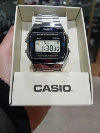 CASIO VINTAGE PLATEADO