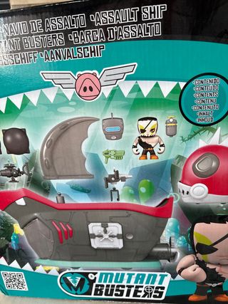 Mutant Busters Assault Ship Juguete