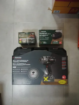 Parkside 20V Atornillador de Impacto 4 amperios