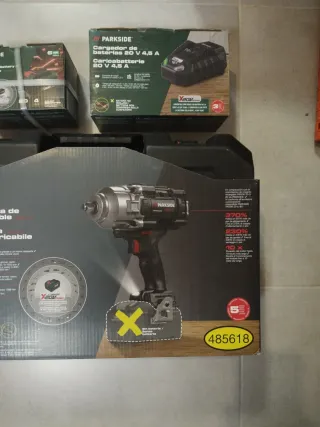 Parkside 20V Atornillador de Impacto 4 amperios