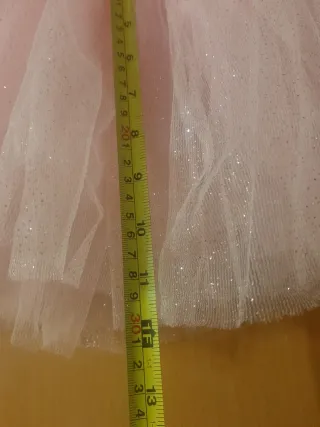 Disfraz tutu rosa con antifaz