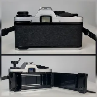 OLYMPUS OM10 Cámara analógica con MANUAL ADAPTER