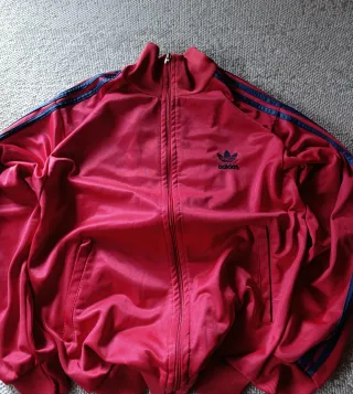 Chaqueta Adidas Vintage Roja