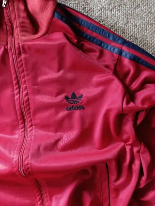 Chaqueta Adidas Vintage Roja