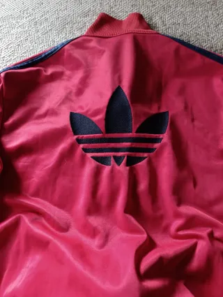 Chaqueta Adidas Vintage Roja