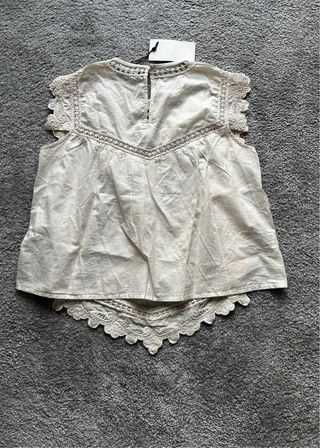 Blusa encaje Zara