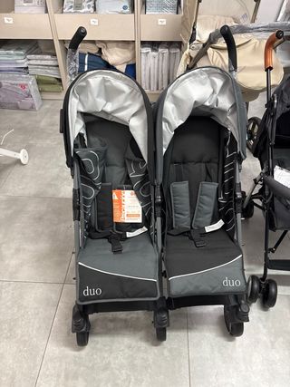 Silla de paseo doble duo