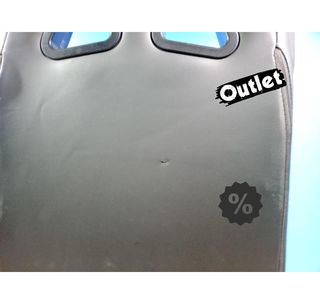 PK ASIENTO BAQUET UNIVERSAL LOOK SPARCO CUERO NEGRO R014134C