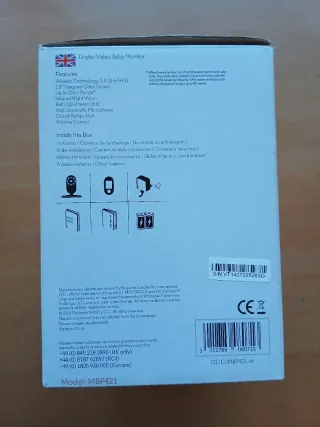 Vigilabebés Motorola MBP421