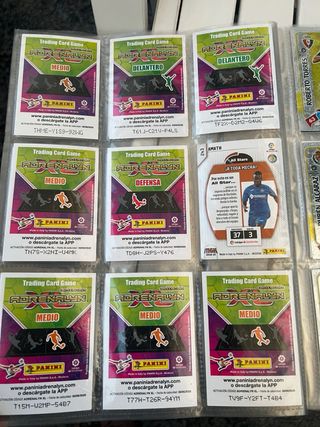 Lote 80 cromos Adrenalyn especiales