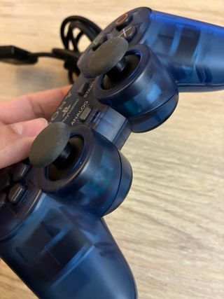 Mando / control PlayStation Azul Transparente