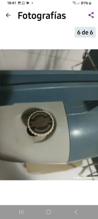 Ventilador Taurus Antiguo Años 60