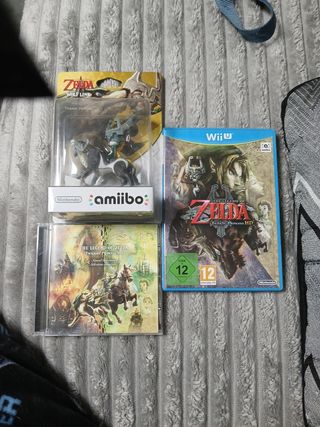 Zelda Twilight Princess HD Amiibo y Banda Sonora W