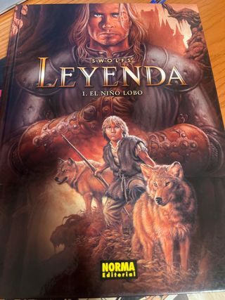 LEYENDA 1.EL NIÑO LOBO (CÓMIC EUROPEO) (Spanish...