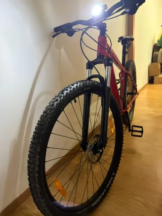 Bicicleta Montaña Cannondale Trail Roja