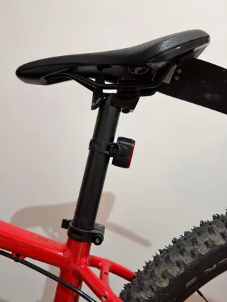 Bicicleta Montaña Cannondale Trail Roja