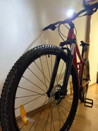 Bicicleta Montaña Cannondale Trail Roja