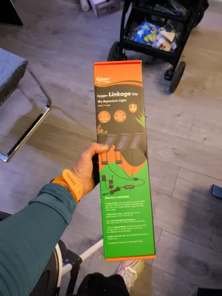 Luz LED Hygger para acuario 36W  son dos unidades