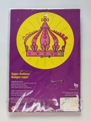 Set chapas “Super Royals” – nuevo en blister