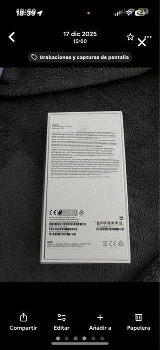 iPhone 13 Blanco    Estrella entrega en mano