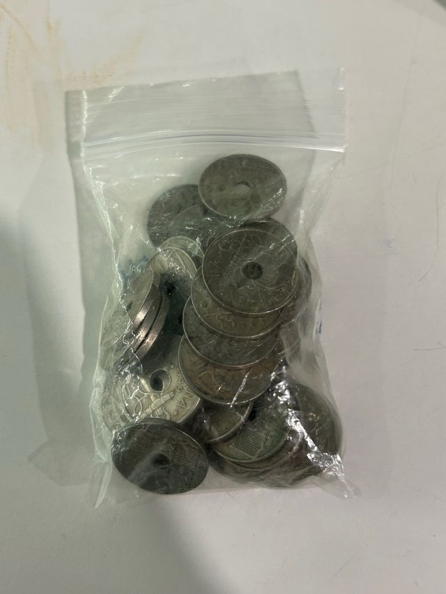 Lote 75 monedas 50 céntimos 1949