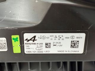 Faros Full LED para Renault Alpine A110