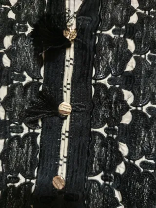 Vestido/Camisa Étnica Rayas y Paisley