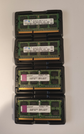 Pack Ram DDR3 8 GB (4 x2 GB)