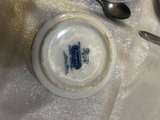 Juego Café Vintage Alvarez Porcelana Azul/Blanco