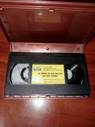 VHS El Señor de los Anillos: Las Dos Torres