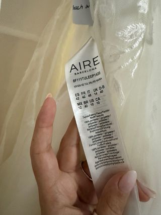 Vestido de Novia Aire Barcelona