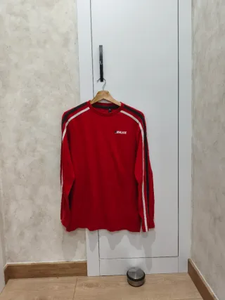 Camiseta Silver Manga Larga Roja Talla M