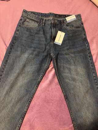Pantalón vaquero hombre azul Talla L