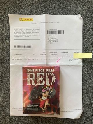 One Piece Film Red Collector card