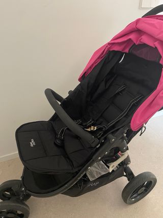 Silla de paseo Valco Snap3 rosa y negro