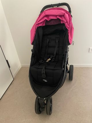 Silla de paseo Valco Snap3 rosa y negro