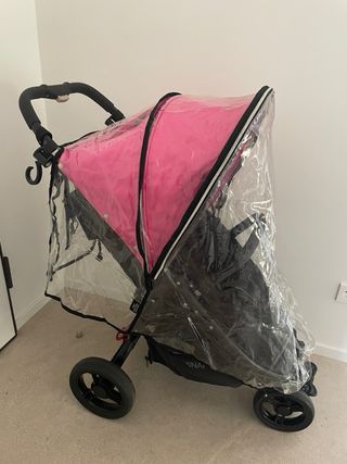 Silla de paseo Valco Snap3 rosa y negro