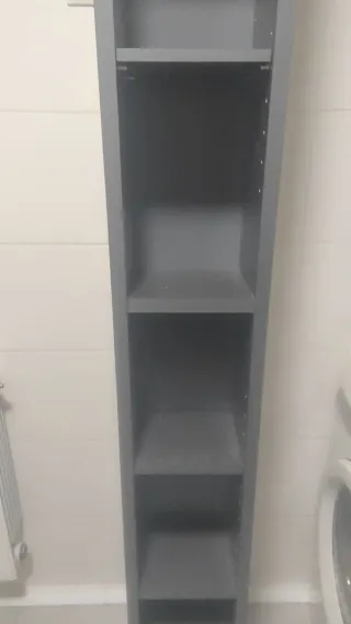 Estantería CD/DVD Gris