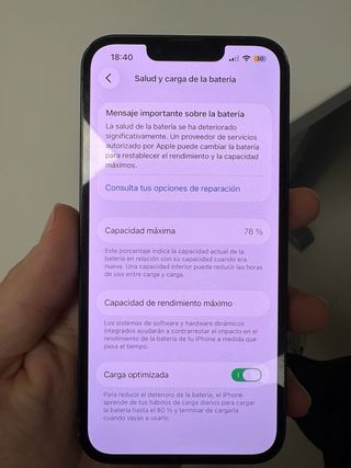 iPhone 13 128GB Verde Seminuevo