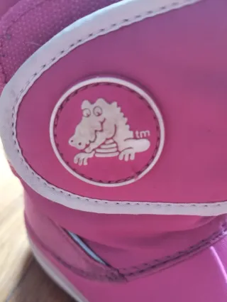 Stivali Crocs bambina rosa. Taglia 34-35