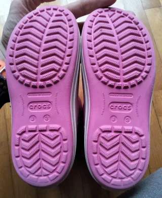 Stivali Crocs bambina rosa. Taglia 34-35