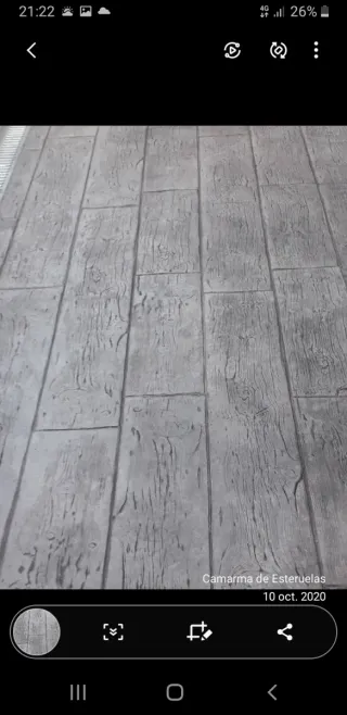 Pavimento impreso FMuñoz