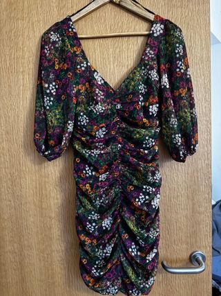 Vestido mini Desigual estampado floral