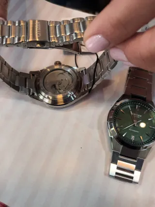 Reloj Casio Edifice Mecánico Zafiro Verde
