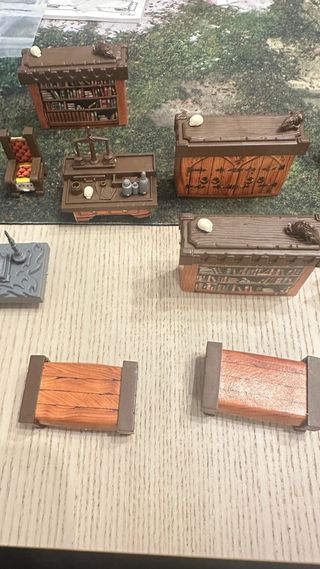 Heroquest 1998 Piezas del Juego y Tablero